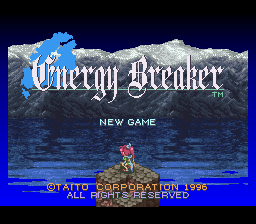 Energy Breaker (english translation) Title Screen
